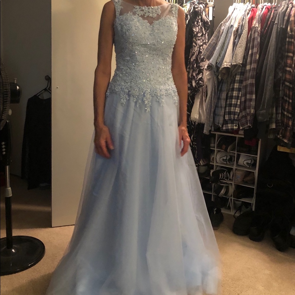 Evening gown.